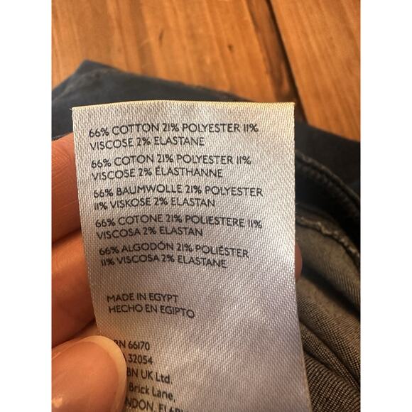 Free People We The Free Penny Flare Jeans Size Medium Pull On Pants Bootcut - Picture 6 of 15